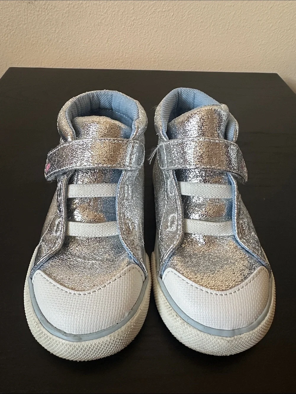 See Kai Run Drew Silver Sneakers